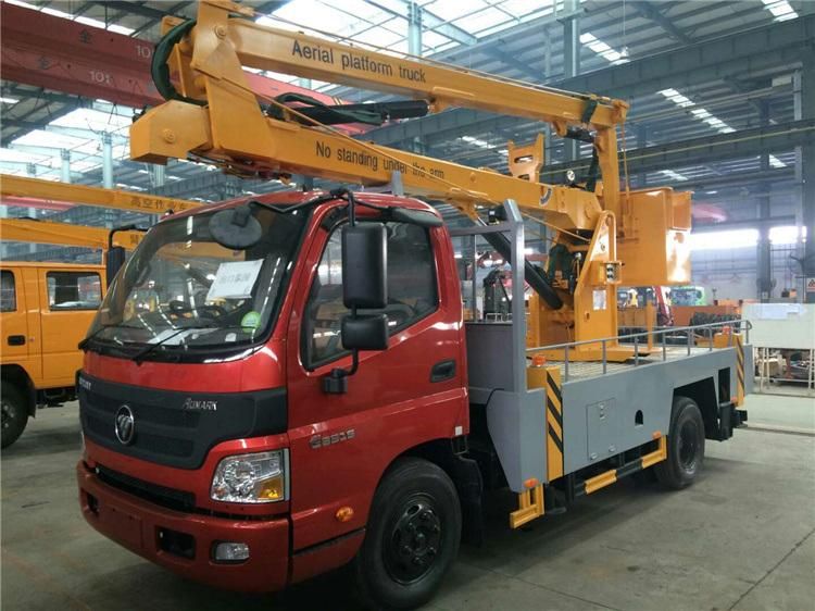 4*2 Foton Auman 12-16m Aerial Platform Truck