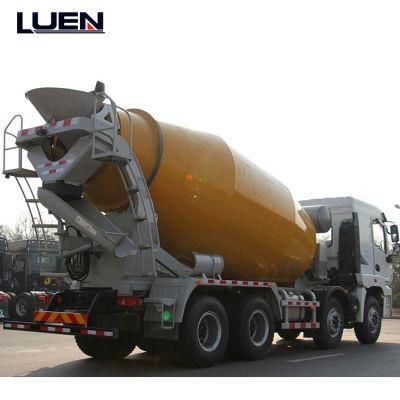 Professional Production Sinotruk HOWO Portable Automatic Loading Concrete Mixer Truck