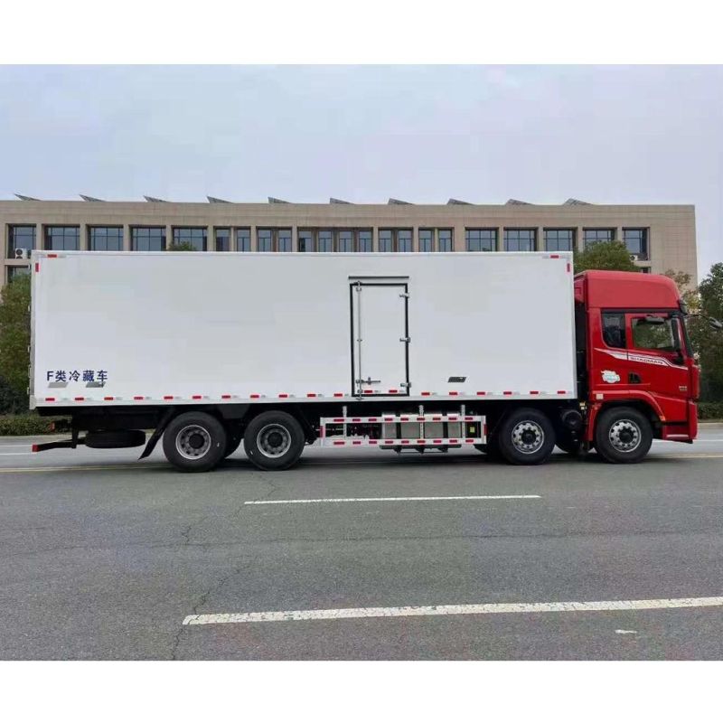 Top Sale Shacman 8X4 9.4m 20 Ton Refrigerator Truck Refrigerated Cold Room Van Truck