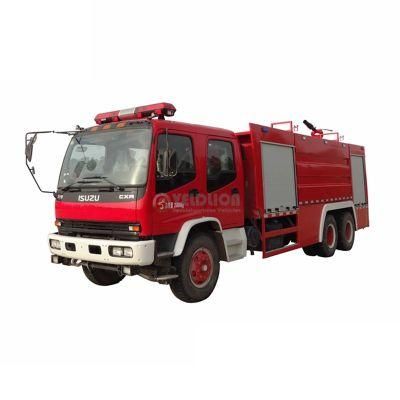 Japanese Chassis 6000liters Water Tanker Airport 6000L Fire Fighting Truck