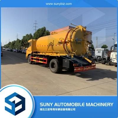 10000 Liters Sewage Truck/ Septic Tank Truck Using in Basement for Sale