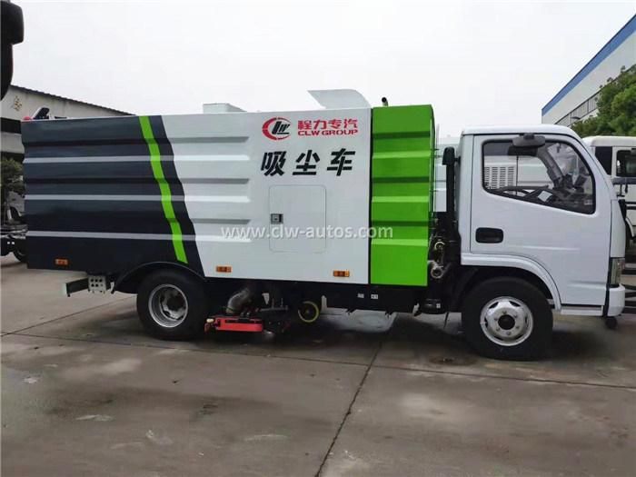 China Pavement Vacuum Cleaner Truck Dust Tank Powerful Blower Sidewalk Sweeper Supplier