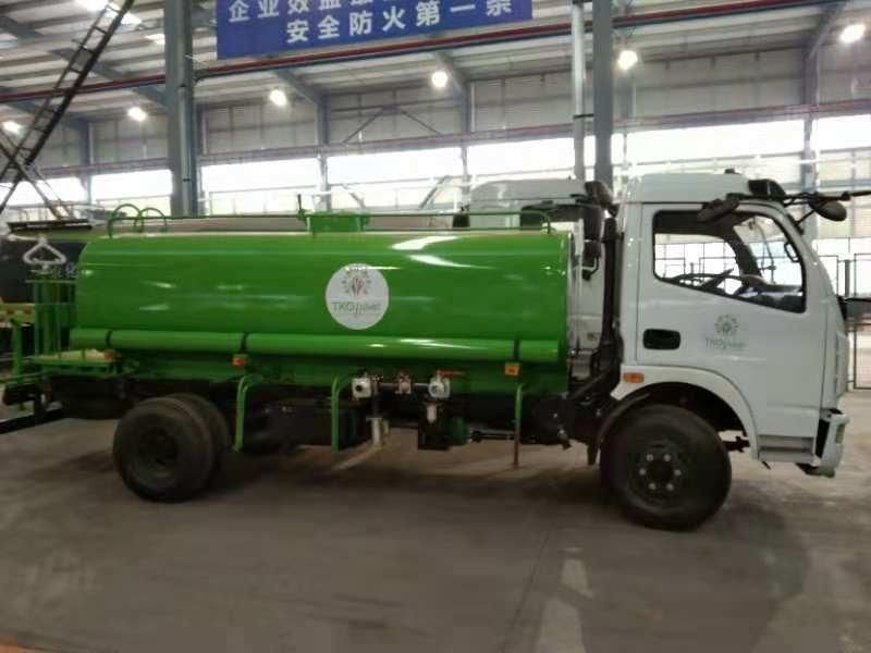 190-230HP Water Tanker Truck with Street Washing Function for Sale