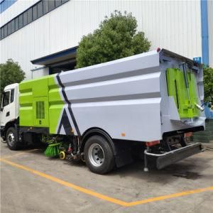 12 M3 High Pressure Flushing Street Sweeper Trucks Manufacturer