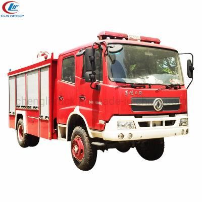 4*2 Dongfeng 5ton Water Foam Fire Sprinkler / Fire Fighting Truck