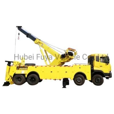 Dongfeng Rhd 40ton Crane Lifting Recovery Truck 30ton Integrated Wrecker Truck