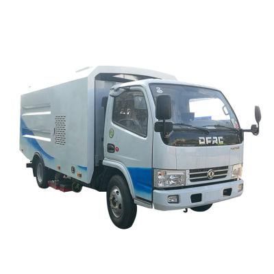 Hot Sale Dongfeng 4000liter Vacuum Road Dust Suction Truck