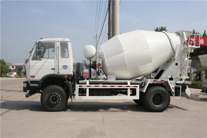China Cheap Dongfeng 6cbm Concrete Transit Machinery Cement Mixer Truck