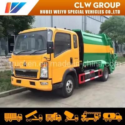 Sinotruk HOWO Compression Garbage Refuse Collection Truck Waste Trash Rubbish Compactor