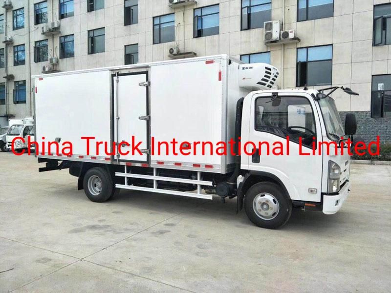 Isuzu Nqr 700p 4*2 189HP Truck with Freezer Body