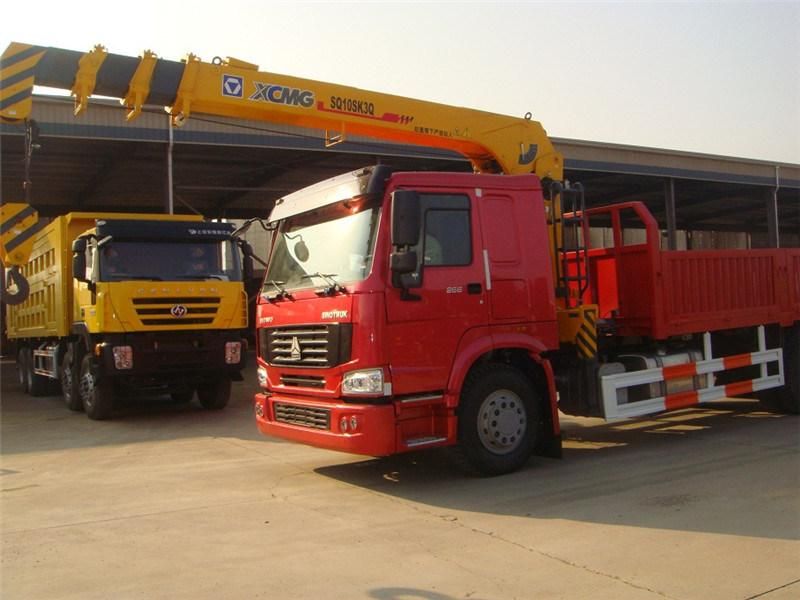 Sinotruk HOWO 4X2 Capacity 5tons 8tons 10tons Tow Crane Truck