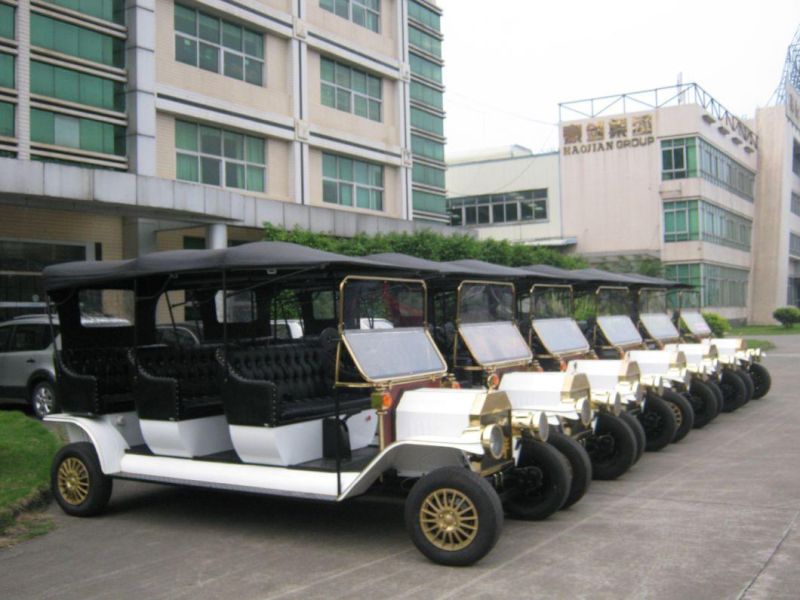 Electric Vintage or Classic Sightseeing Car with CE Approved