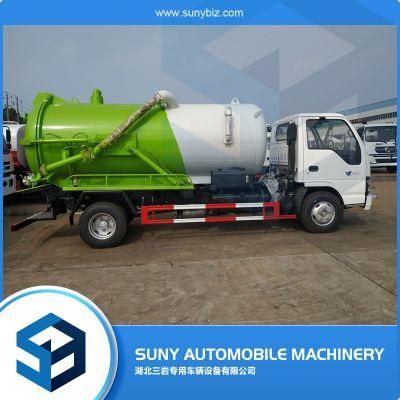 High Pressure Cleaning Industrial Grade Sewage Suction Vacuum Tank Truck