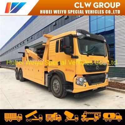 Sinotruk HOWO 6X4 Heavy Duty 20tons Wrecker Towing Truck Road Recovery Towing Truck Emergency Rescue Truck