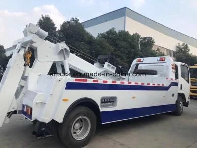 8 Tons Wrecker Towing Truck 8000kg Road Block Remover Truck for Sale