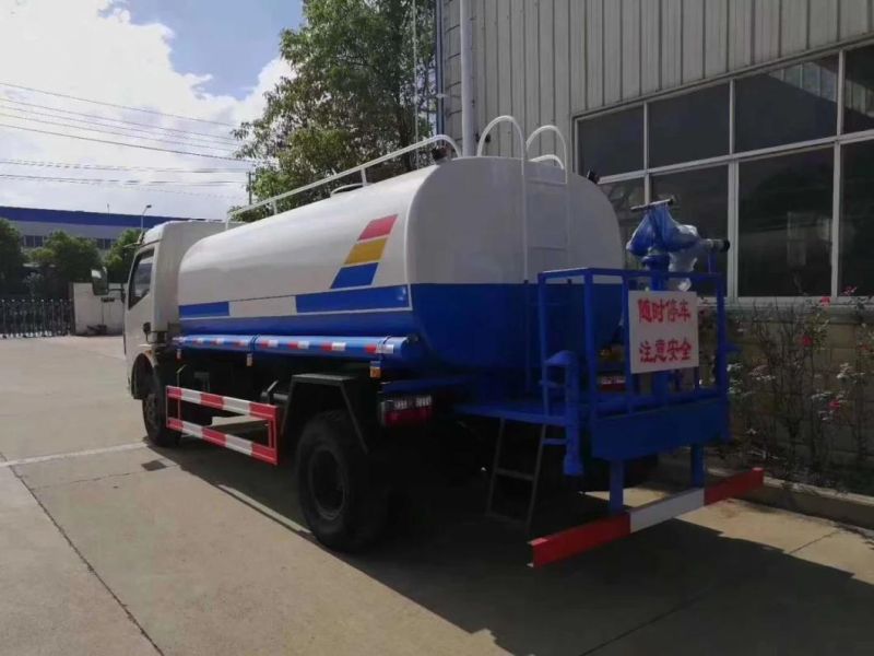 Dongfeng 4X2 Water Spray Truck Quality 8000 Liters Water Tank Truck