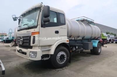 Cheapest Foton Auman 10m3 10000liters Stainless Steel Truck 270HP in Stock 2020 Year