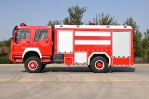 Factory Sale Sinotruk 6000L Water and Foam Tanker Fire Truck, Fire Fighting Truck