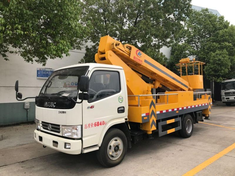 China 4*2 Automatic Hydraulic Truck 18m Special Aerial Platform Truck