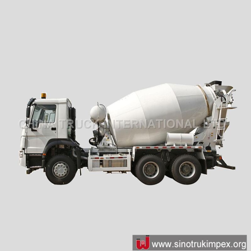 Sinotruk HOWO Brand New 10m3 Self Loading Concrete Mixer Truck with Pump