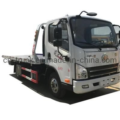 FAW 4t 5t Flatbed Wrecker Towing Tow Truck