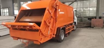 Japan Brand 7m3 Rear-End Hydraulic Loading Garbage Compactor Truck