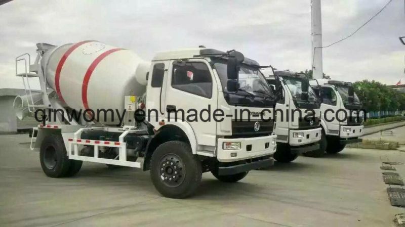 6m3 Drum Small Cement Concrete Mixer Truck for Sale (6X4, LHD)
