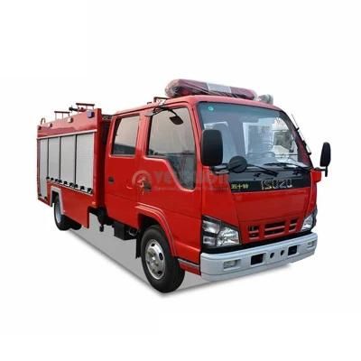 Japan Brand New Double Cabin 3500liters Water 500liters Foam Tank Fire Trucks