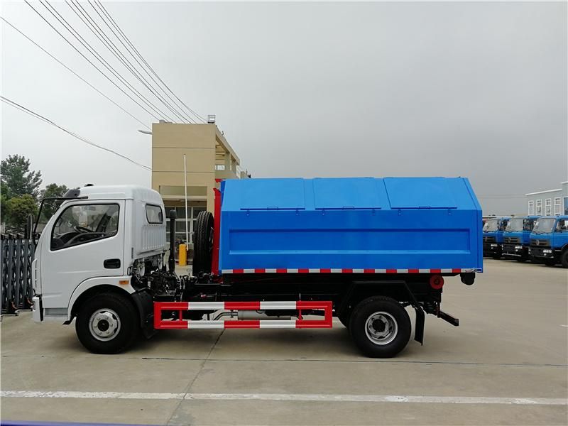 4X2 4 Ton Hooklift Waste Truck for Sale