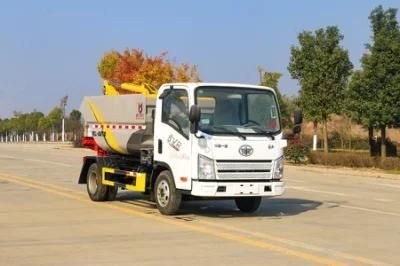 FAW Seal Type Rear Loaded Refuse Collection Self-Loading Garbage Truck