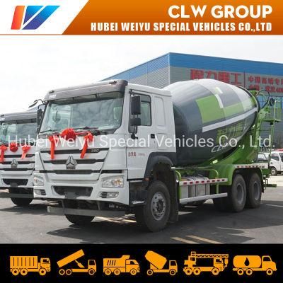 Sinotruk HOWO Concrete Mixer Truck 9m3 10m3 12m3 Concrete Transport Mixing Trucks for Construction