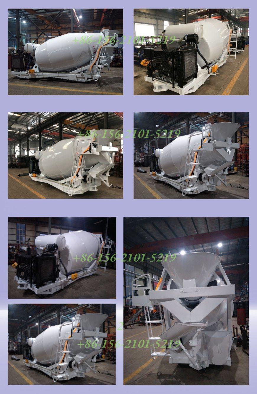 Bueno Brand 9cbm Material Cement Concrete Mixer Drum for Nissan Toyota Fuso Concrete Mixer Truck Chassis