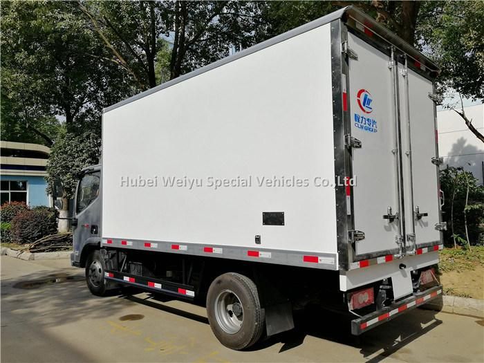 Refrigerated Freezer Foton Mini Refrigeration Small Refrigerator Van Box Truck for Meat and Fish