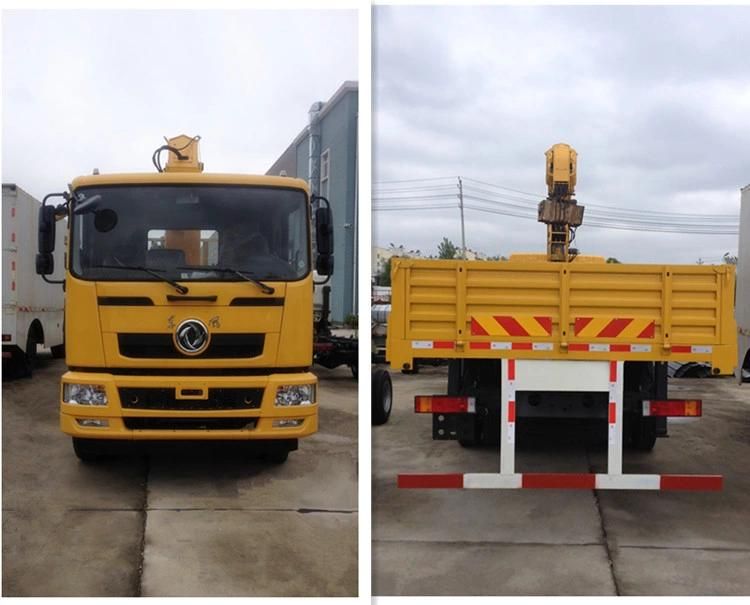 Dongfeng 6X4 12 Ton Mobile Crane Truck Good Price for Sale with Telescopic Boom Crane