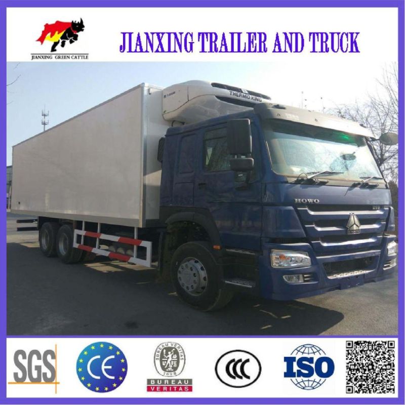 Sinotruk HOWO 6X4 Meat Transport Refrigerated Truck for Sale Made in China