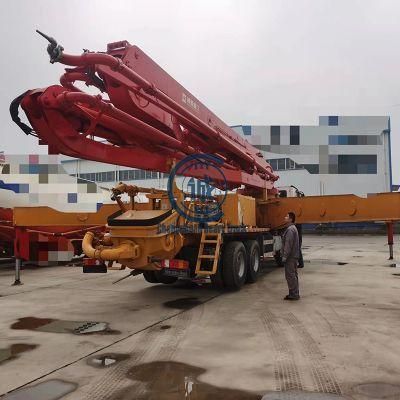 Pumping Machinery 43m Truck Mounted Concrete Pump Truck with New HOWO Chassis
