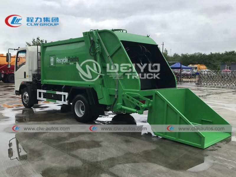 Sinotruk HOWO 4X2 6 Wheels 6 Cbm CCC Municipal Waste Management Garbage Compactor Truck for Sale