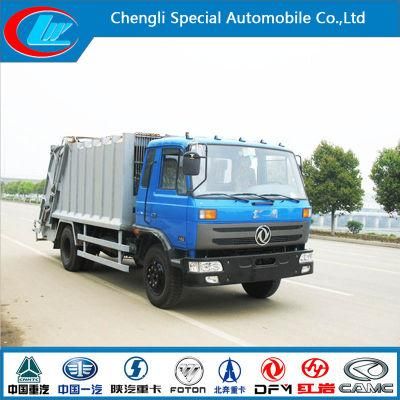 Dongfeng 4cbm 6X4 Compressed Garbage Truck 4X2 Compactor Garbage Truck 5ton Garbage Truck