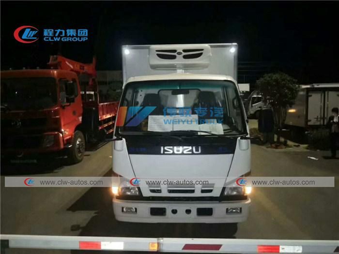 4X2 Isuzu Refrigerated Van Medical Waste Truck Medical Refuse Transport Truck