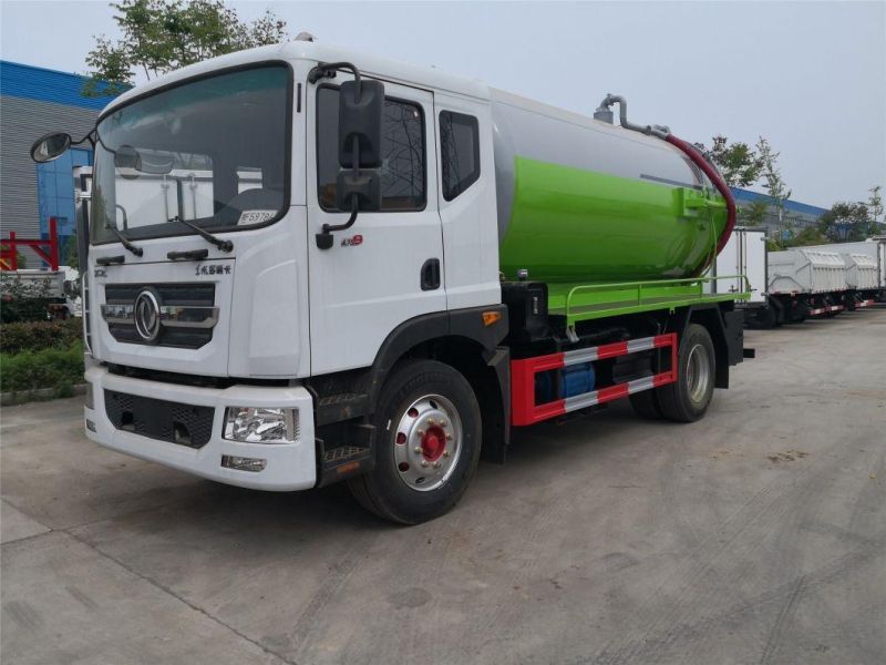Sewage Suction Truck 4*2 Sewer Cleaning Truck New Dongfeng Customized