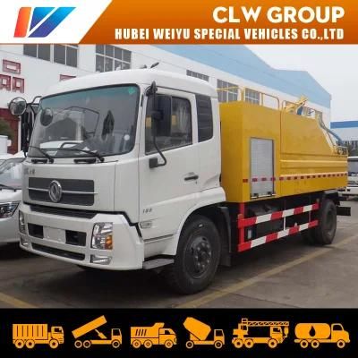 Dongfeng 4cbm Water Tanks and 5cbm Sewage Tanks High Pressure Washing and Cleaning Vacuum Sewage Suction Tank Truck