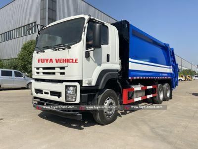 Giga 10 Wheels 20t 20 Cubic Automatic 20m3 20ton Refuse Compactor Garbage Truck