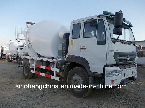 Sinotruk HOWO Manganese Alloy Steel Cement Mixer Truck Zz1257n3647c