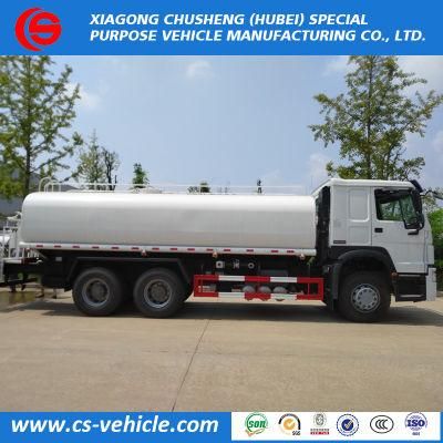 HOWO 6X4 Drive, 290HP Water Tank Truck 20, 000L Water Sprinkler Truck