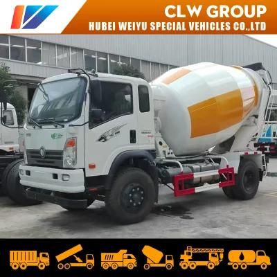 Sinotruk 6cbm Cement Transport Truck Construction Concrete Mixer Truck