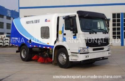 HOWO Road Sweep /Suction Street Cleaning Sweeper Truck