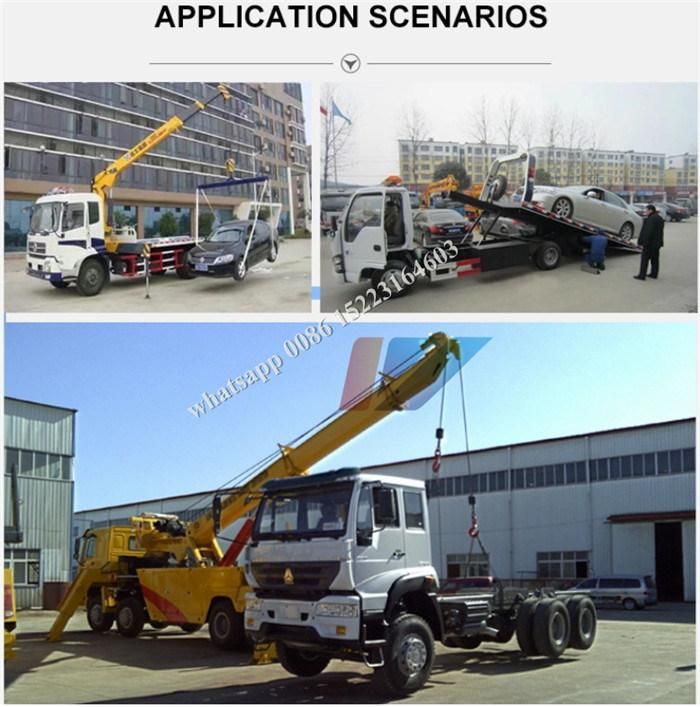 8X4 HOWO 360 Degree Rotation Rotator 371HP 420HP 50ton 70ton Heavy Duty Emergency Wrecker Tow Truck