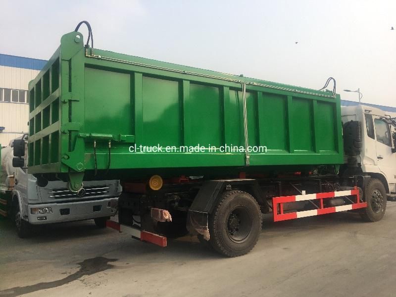 Dongfeng Tianjin Hook Lift Hydraulic System Garbage Truck Garbage Truck Dimensions