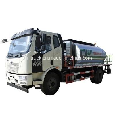 China Best Sales FAW 8mt 10mt 12mt Heated Bitumen Truck Asphalt Distributor for Sale