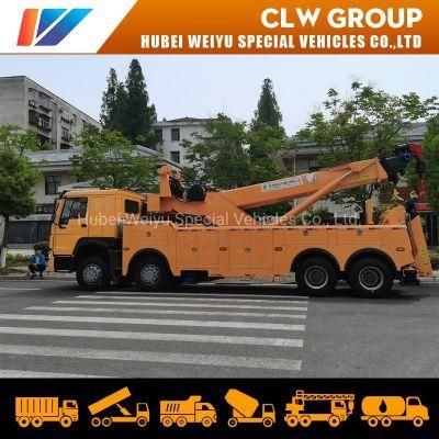 Shacman F3000 50tons Crane and Towing Truck for Urban Violation Malfunction Vehicles Heavy Duty Wrecker Truck